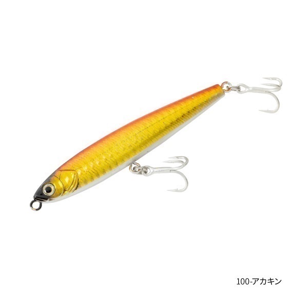 Great Distance 77【ソルトルアー/シンキングペンシル/77mm・20g/シーバス・ヒラメ・青物】(100-アカキン)